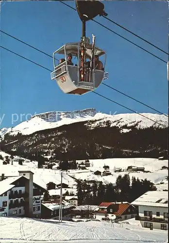 Riezlern Kleinwalsertal Vorarlberg Kanzelwand Seilbahn Bergstation Hoher Ifen Kat. Mittelberg