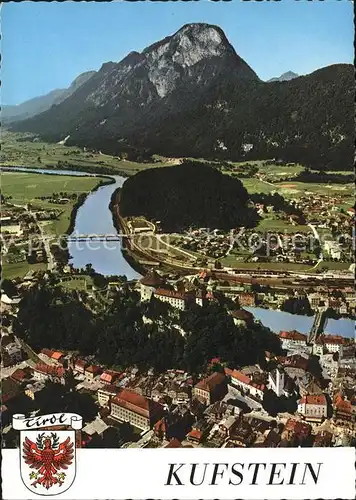 Kufstein Tirol Festung Heimatmuseum Heldenorgel Pendling Fliegeraufnahme Kat. Kufstein