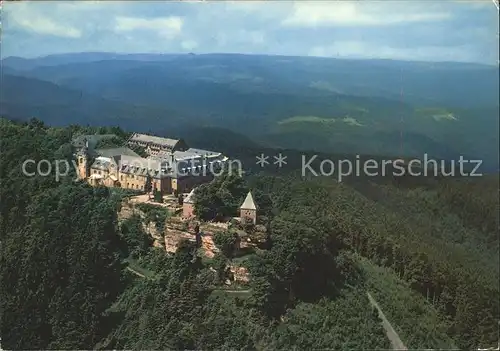 Mont Ste Odile Mont Sainte Odile Vue aerienne  Kat. Rhinau