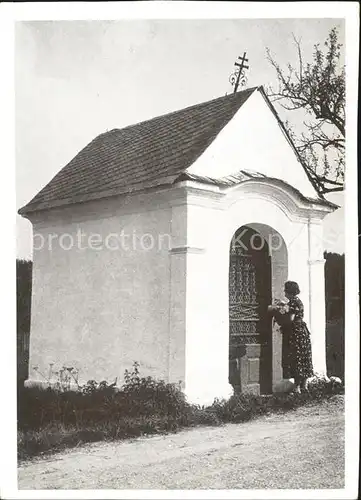 Frankstadt Dreifaltigkeitskapelle Strasse nach Wiesen