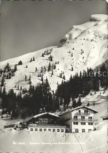 Stubenbach Berghaus Sonneck Wintersportplatz Kat. Oesterreich