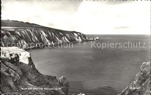 Alum Bay Isle of Wight Needles I.O.W. Kat. Grossbritannien