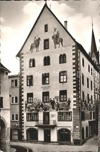 Konstanz Bodensee hohe Haus Kat. Konstanz