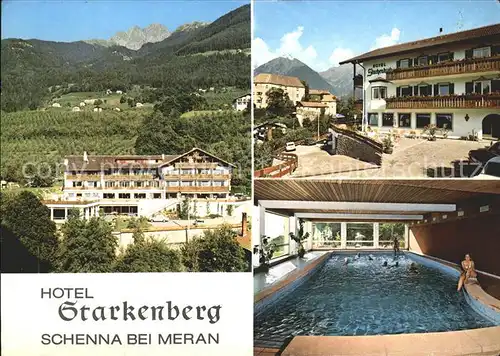 Schenna Meran Hotel Starkenberg Kat. Italien