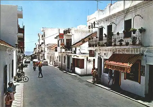 Costa Del Sol San Pedro de Alcantara Strasse Marques del Duero Kat. Spanien