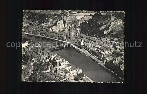 Dinant Wallonie Fliegeraufnahme Kat. Dinant