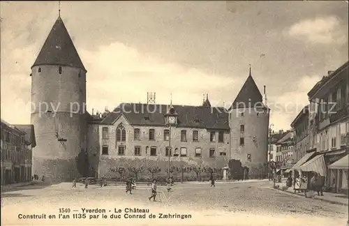 Yverdon VD Le Chateau  Kat. Yverdon