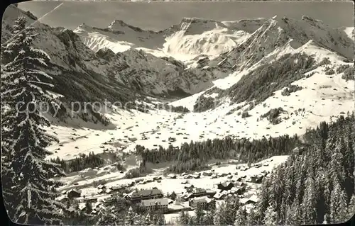 Adelboden Tierhorn Steghorn Wildstrubel Fitzer  Kat. Adelboden