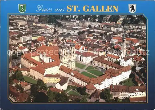 St Gallen SG Fliegeraufnahme Kat. St Gallen
