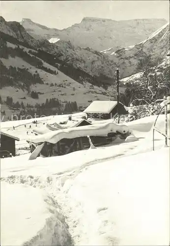 Adelboden Teilansicht Kat. Adelboden