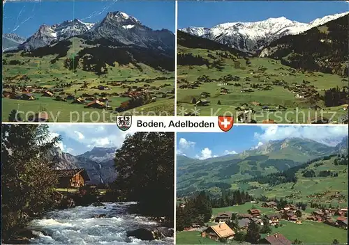 Adelboden Boden Lohner Albristhorn Wildstrubel Bonderspitz Kat. Adelboden