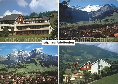Adelboden Ferienheim Familienhotel Alpina Kat. Adelboden