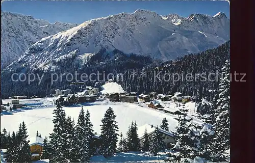 Arosa GR Obersee Schafruecken Kat. Arosa