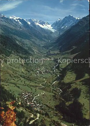 Loetschental Anengrat Loetschenluecke Sattelhorn Kat. Kippel