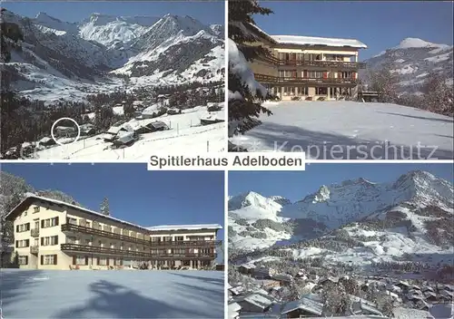 Adelboden Spittlerhaus Ferienhotel  Kat. Adelboden