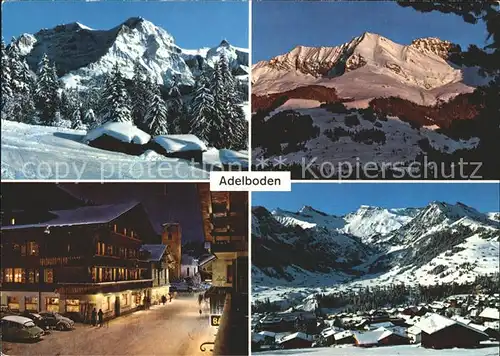 Adelboden Teilansichten Kat. Adelboden