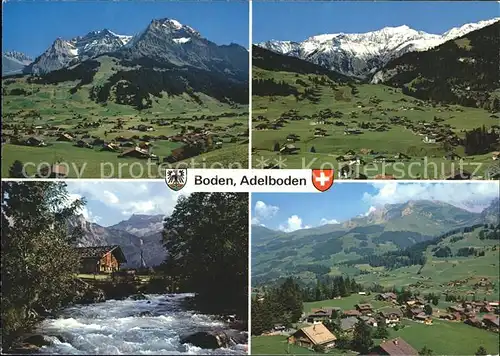 Adelboden Boden Lohner Albristhorn Wildstrubel Bonderspitz Kat. Adelboden