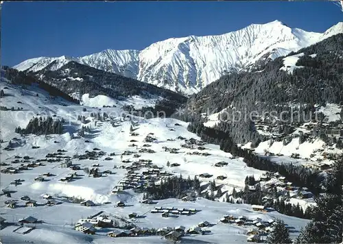 Adelboden Boden Albristhorn Ortsansicht Kat. Adelboden