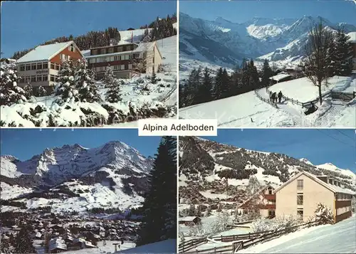 Adelboden Alpina Jugendhaus Heimstaette  Kat. Adelboden