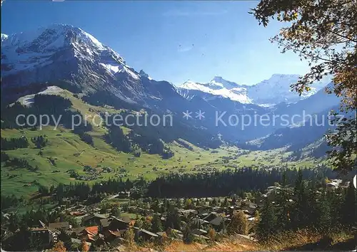 Adelboden Tschingelochtighorn Steghorn Tierhoernli Wildstrubel Fitzer Kat. Adelboden