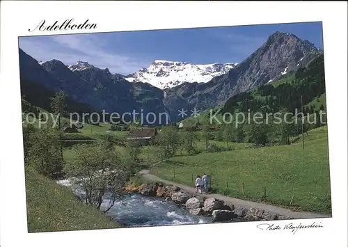 Adelboden Steghorn Wildstrubel Fitzer Kat. Adelboden