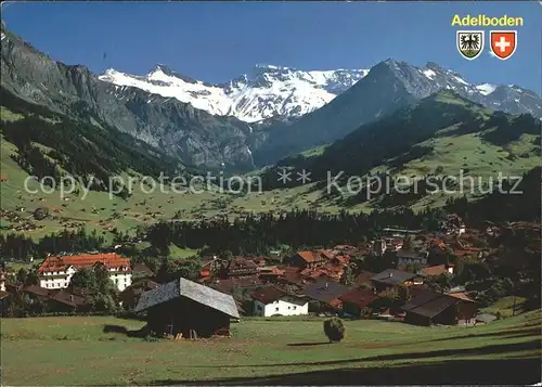 Adelboden Tierhoernli Steghorn Wildstrubel Fitzer Kat. Adelboden