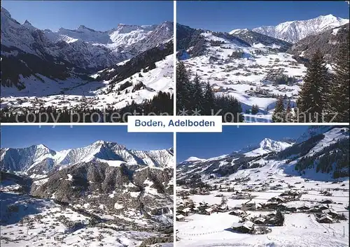 Adelboden Boden Ortsansichten Kat. Adelboden