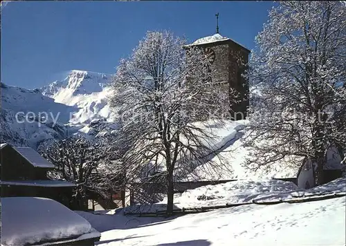 Adelboden Ref. Kirche Wildstrubel Kat. Adelboden