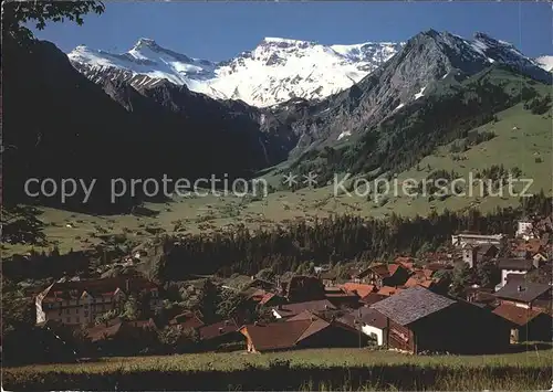 Adelboden Tierhoernli Steghorn Wildstrubel Fitzer Kat. Adelboden