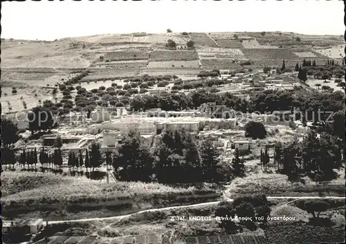 Cnossos Kreta Teilansicht Kat. Griechenland