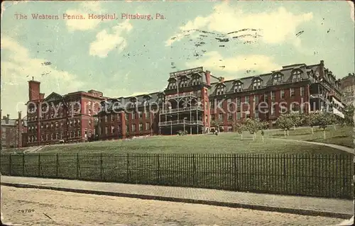 Pittsburg Pennsylvania Western Penna Hospital Kat. United States