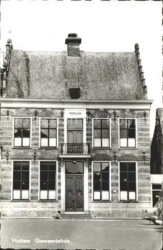 Hattem Zwolle Gemeentehuis Kat. Zwolle