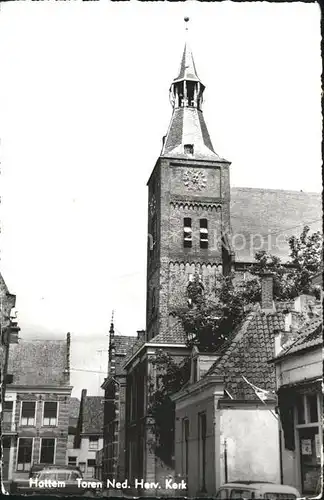 Hattem Zwolle Toren Ned. Herv. Kerk Kat. Zwolle