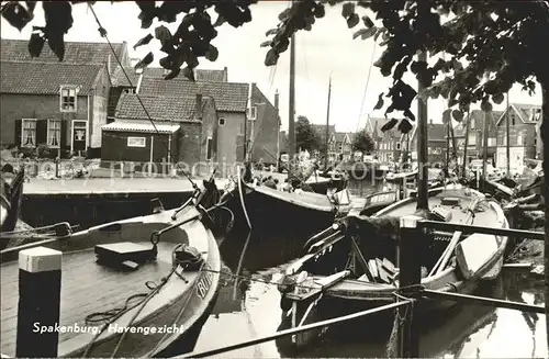 Spakenburg Havengezicht Hafen Kat. Bunschoten Spakenburg