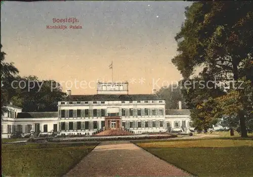 Soestdijk Koninklijk Paleis Schloss Kat. Baarn