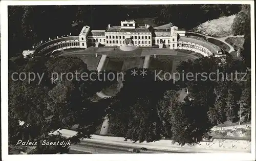 Soestdijk Koninklijk Paleis Schloss Fliegeraufnahme Kat. Baarn