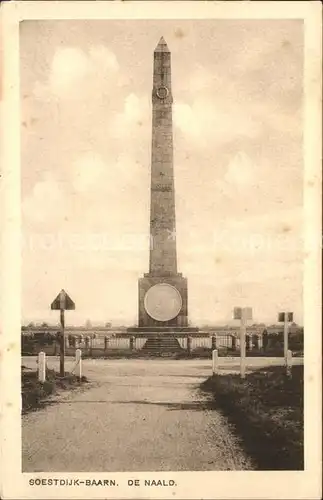 Soestdijk De Naald Gedenknaald Denkmal Kat. Baarn