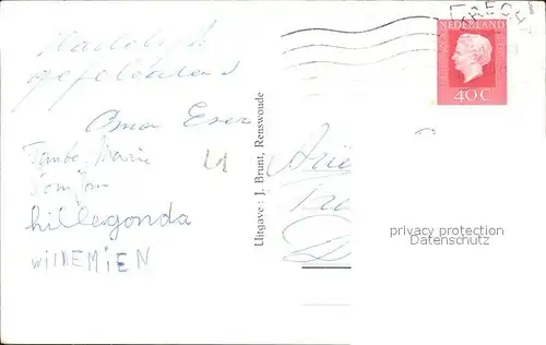 Renswoude Kasteel Schloss Kat. Renswoude