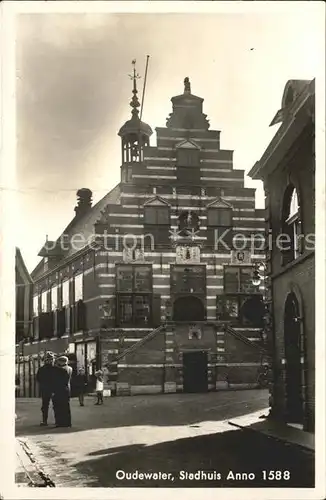 Oudewater Stadhuis anno 1588 Rathaus Kat. Oudewater