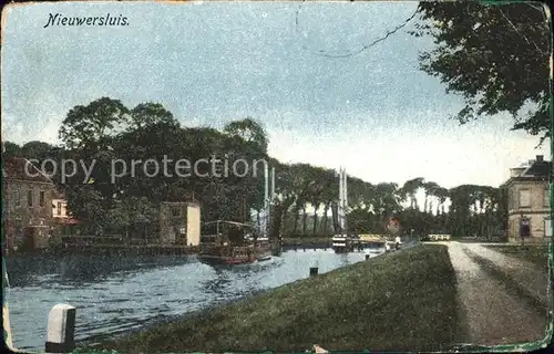 Nieuwersluis Uferstrasse Boot Kat. Stichtse Vecht