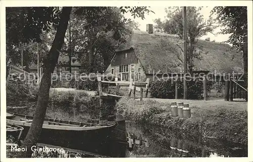 Giethoorn Hotel Centrum Wasserstrasse Kahn Kat. Steenwijkerland