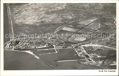 Urk Fliegeraufnahme Polder  Kat. Niederlande