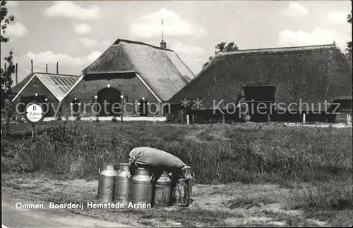 Ommen Overijssel Boerderij Hemstede Arrien Kat. Ommen