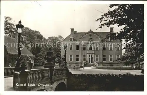 Ommen Overijssel Kasteel Eerde Kat. Ommen