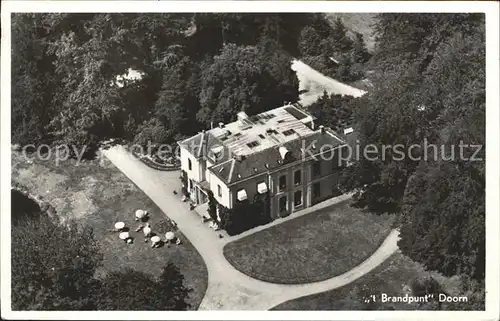 Doorn Niederlande 't Brandpunt Vakantie en Conferentieoord Fliegeraufnahme / Utrechtse Heuvelrug /Utrecht