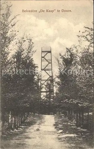 Doorn Niederlande Belvedere De Kaap Aussichtsturm / Utrechtse Heuvelrug /Utrecht