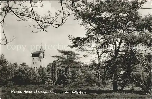 Holten Rijssen Huize Sprengenberg op de Holterberg Kat. Rijssen Holten