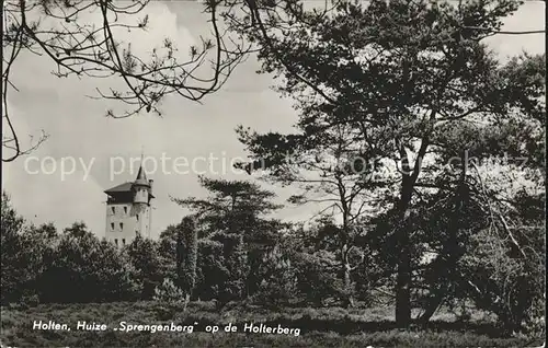 Holten Rijssen Huize Sprengenberg op de Holterberg Kat. Rijssen Holten