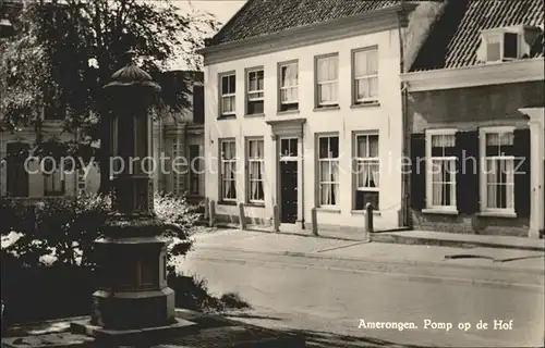 Amerongen Pomp of de Hof Brunnen Kat. Niederlande