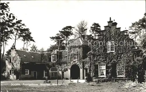 Doorn Niederlande Poortgebouw Maarten Maartenshuis / Utrechtse Heuvelrug /Utrecht